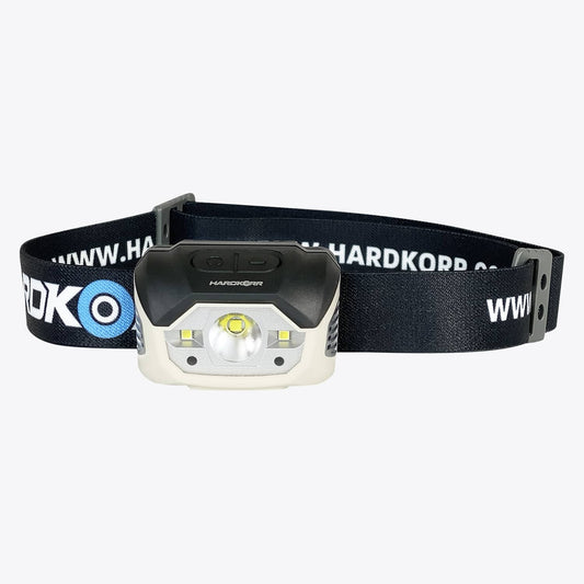 Hard Korr 440 Lumen Rechargeable Head Torch /W Hands-Free Mode