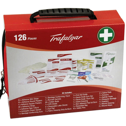 Trafalgar First Aid Kit 126Pc