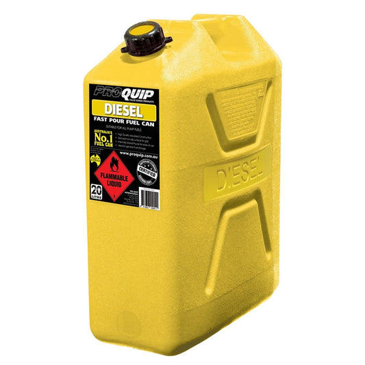 Proquip Fuel Container Yellow Plastic Diesel 20Ltr