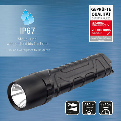 Ansmann M900P Tactical 10W 930 Lumen Led Torch