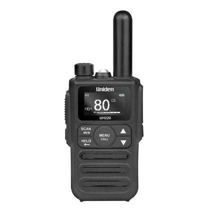 Uniden 2 Watt Handheld Uhf Radio Twin Pack