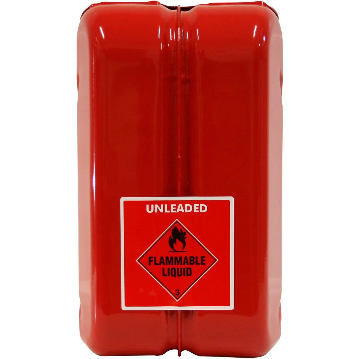 Proquip 10L Red Metal Unleaded Fuel Jerry Can