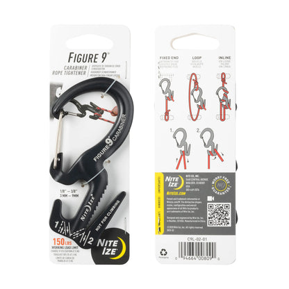 Figure 9 Carabiner Rope Tightener - Black