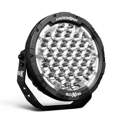 Hard Korr Bzrx Series 9'' Round Driving Light Pair - 1 Lux @ 1460M Pair