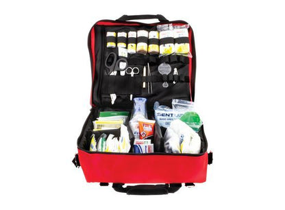 Hulk 4Wd Adventurer First Aid Kit - Soft Durable Case - Red