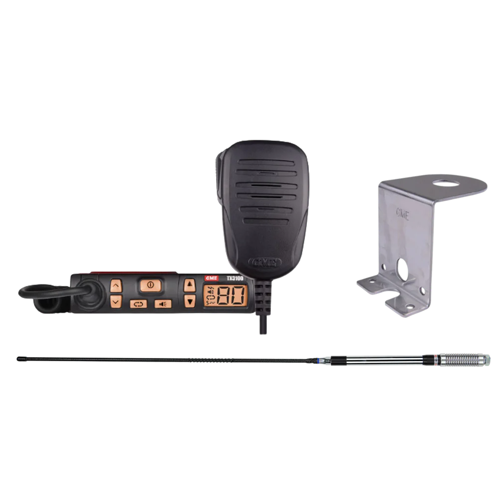 Gme Uhf Cb Radio 5 Watt Super Compact Starter Kit