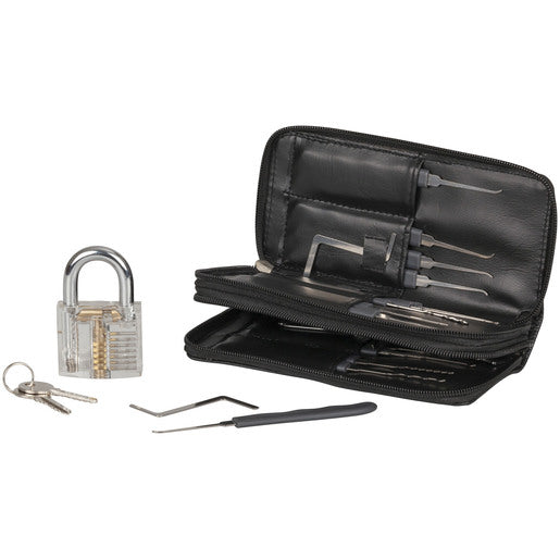 Protech 24 Piece Lock Picking Kit With Practice Padlock