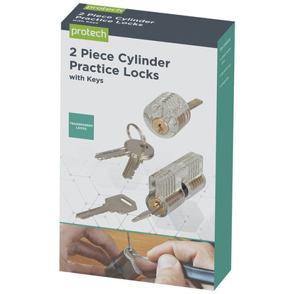 Protech 2 Piece Cylinder Practice Locks