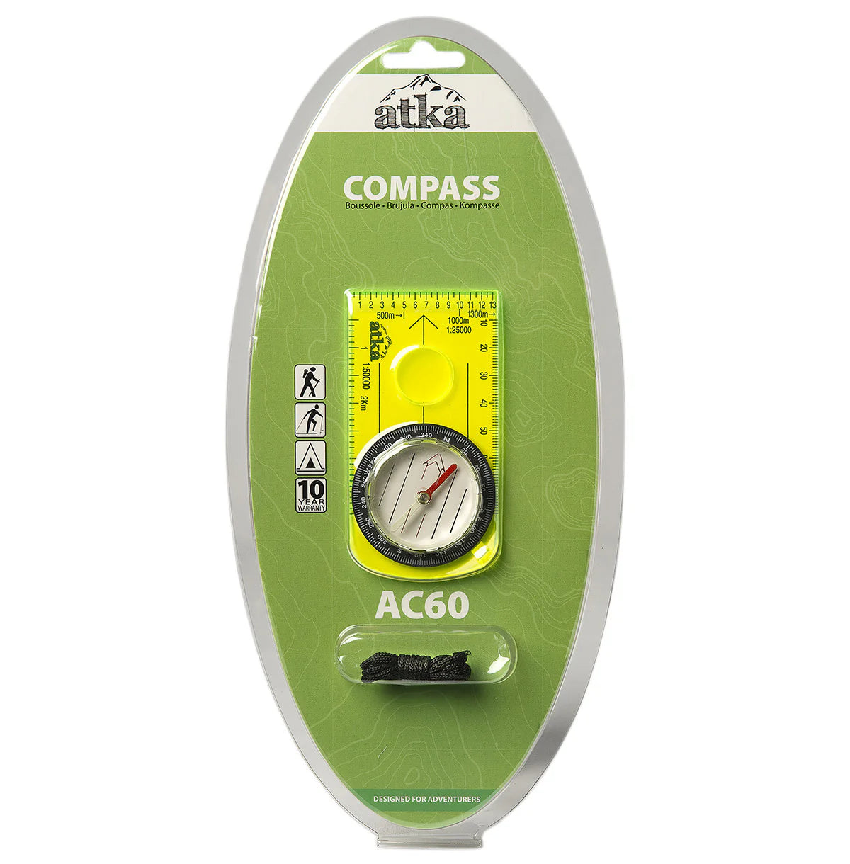 Atka AC60 Baseplate Compass