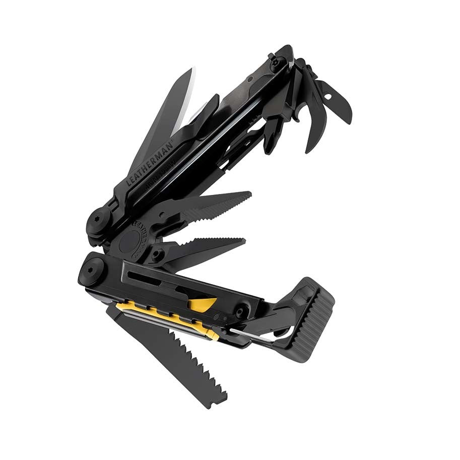 Leatherman Signal Camping Multitool w/Nylon Sheath Firestarter/Whistle Black