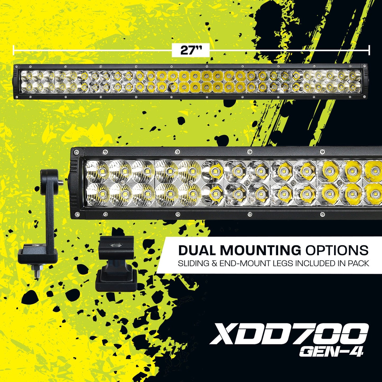 Hard Korr 27" Xd-Gen4 Dual Row Led Light Bar