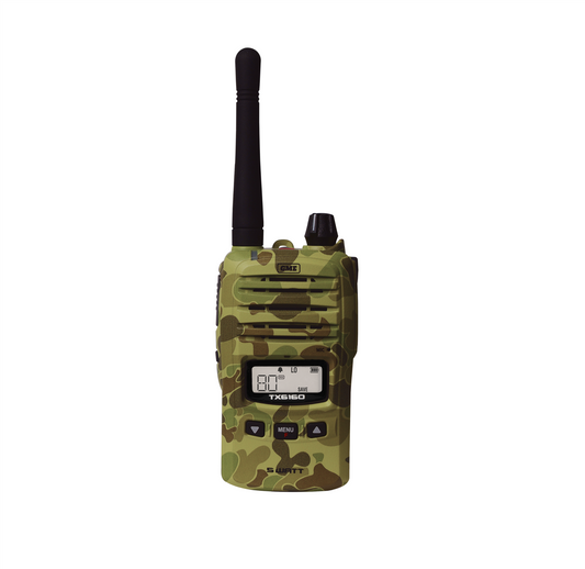 Gme 5/1 Watt Handheld Uhf Radio Ip67 - Camo